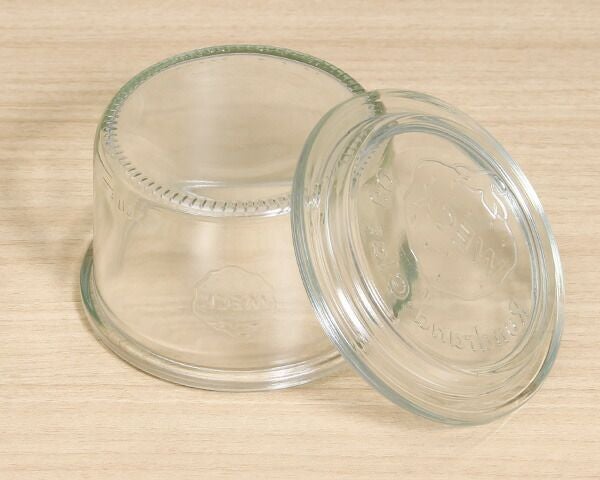 ウェック（WECK） モールド/Mold シェイプ ガラスキャニスター 170ml 直径Mサイズ
