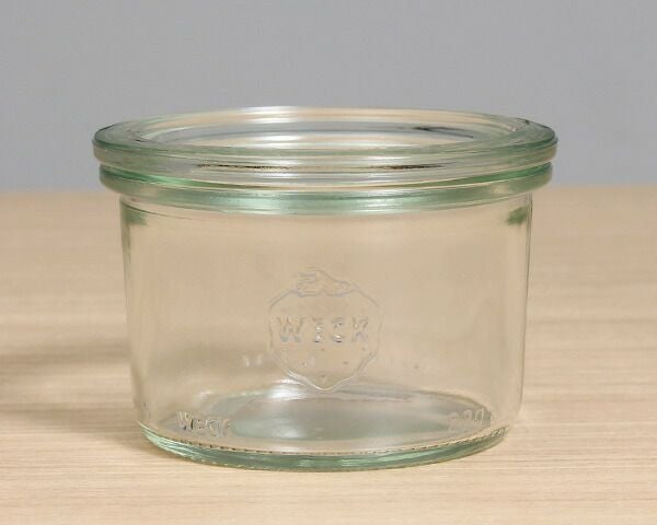ウェック（WECK） モールド/Mold シェイプ ガラスキャニスター 170ml 直径Mサイズ