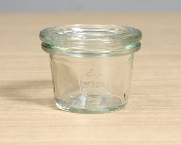 ウェック（WECK） モールド/Mold シェイプ ガラスキャニスター 25ml 直径XSサイズ