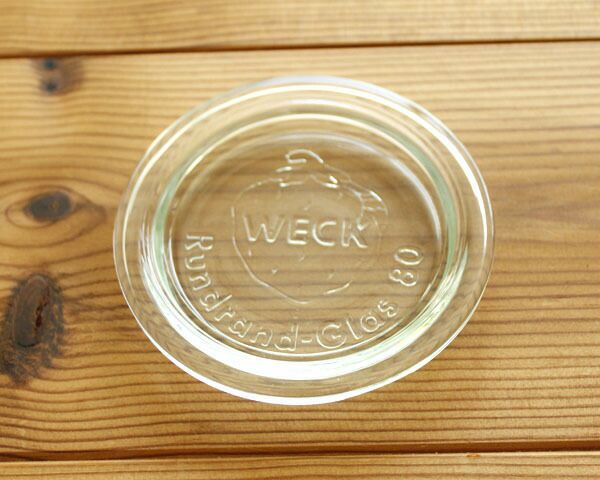 ウェック（WECK） モールド/Mold シェイプ ガラスキャニスター 290ml 直径Mサイズ 6個セット