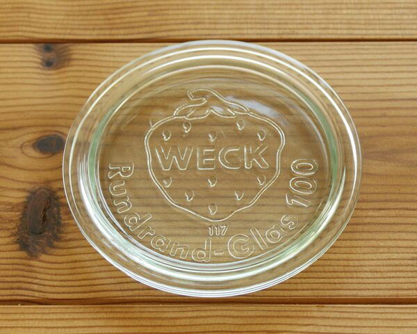 ウェック（WECK） モールド/Mold シェイプ ガラスキャニスター 500ml 直径Lサイズ 6個セット