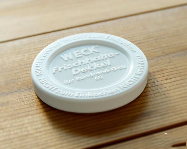 ウェック（WECK） モールド/Mold プラスティックカバー付モールドシェイプ140mlx6個セット