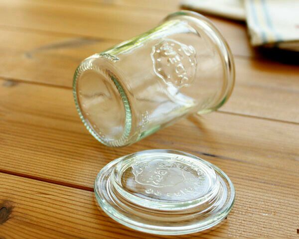 ウェック（WECK） モールド/Mold プラスティックカバー付モールドシェイプ160mlx6個セット