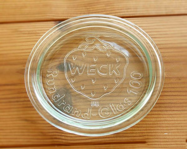 ウェック（WECK） モールド/Mold プラスティックカバー付モールドシェイプ250mlx6個セット