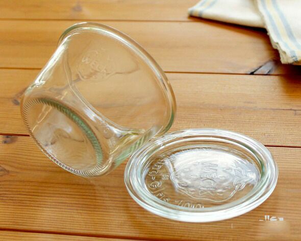 ウェック（WECK） モールド/Mold プラスティックカバー付モールドシェイプ300mlx6個セット