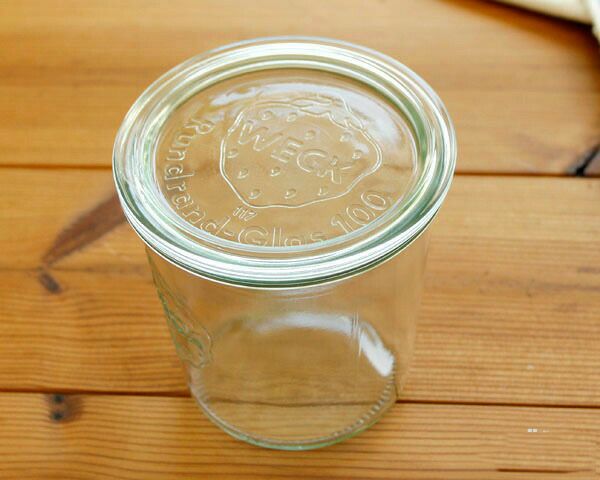 ウェック（WECK） モールド/Mold プラスティックカバー付モールドシェイプ500mlx6個セット