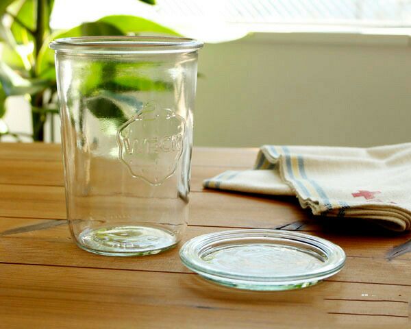 ウェック（WECK） モールド/Mold プラスティックカバー付モールドシェイプ750mlx6個セット