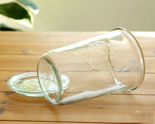 ウェック（WECK） モールド/Mold プラスティックカバー付モールドシェイプ750mlx6個セット