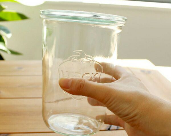 ウェック（WECK） モールド/Mold プラスティックカバー付モールドシェイプ750mlx6個セット