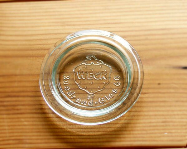 ウェック（WECK） デコ/Deco プラスティックカバー付デコシェイプ200mlx6個セット