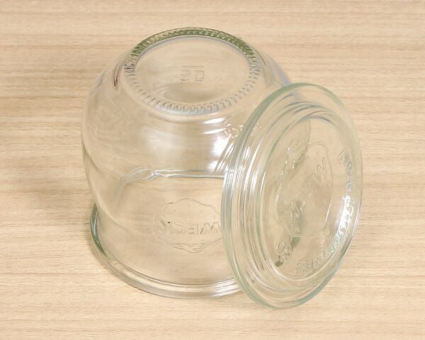 ウェック（WECK） チューリップ/Tulip シェイプ ガラスキャニスター 370ml 直径Mサイズ