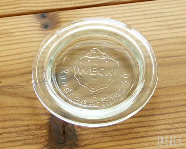 ウェック（WECK） ストレート/Straight シェイプ ガラスキャニスター600ml 直径Sサイズ