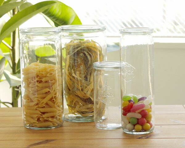 ウェック（WECK） ストレート/Straight ストレートシェイプ1550mlx6個セット