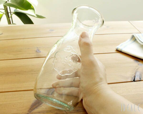 ウェック（WECK） ジュースジャー/Juice ガラスキャニスター 530ml 直径Sサイズ