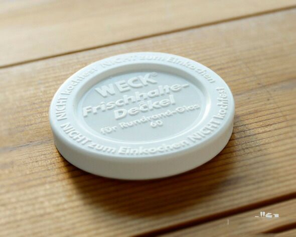 ウェック（WECK） ジュースジャー/Juice プラスティックカバー付ジュースジャー530mlx6個セット