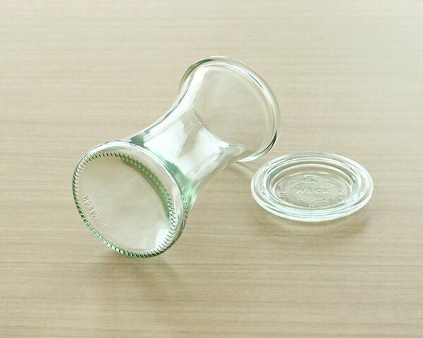 ウェック（WECK） デリカテッセン/Delikatessen ガラスキャニスター 200ml 直径Sサイズ 6個セット