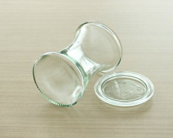 ウェック（WECK） デリカテッセン/Delikatessen ガラスキャニスター 370ml 直径Mサイズ 6個セット