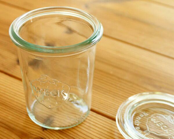 ウェック（WECK） モールド/Mold パッキン&クリップ付モールドシェイプ 160mlx6個セット