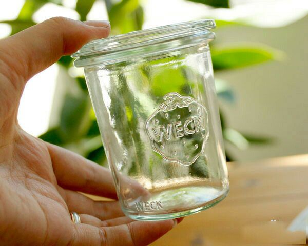 ウェック（WECK） モールド/Mold パッキン&クリップ付モールドシェイプ 160mlx6個セット