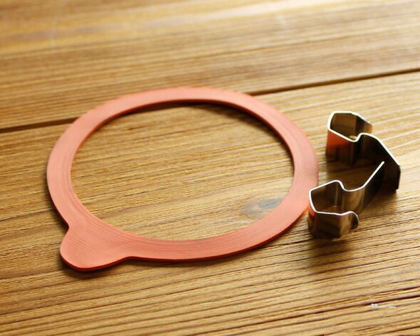 ウェック（WECK） モールド/Mold パッキン&クリップ付モールドシェイプ165mlx6個セット