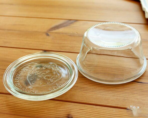 ウェック（WECK） モールド/Mold パッキン&クリップ付モールドシェイプ 250mlx6個セット