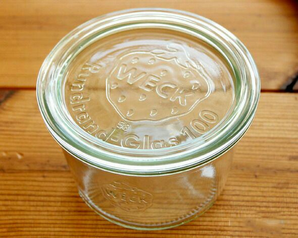 ウェック（WECK） モールド/Mold パッキン&クリップ付モールドシェイプ 300mlx6個セット