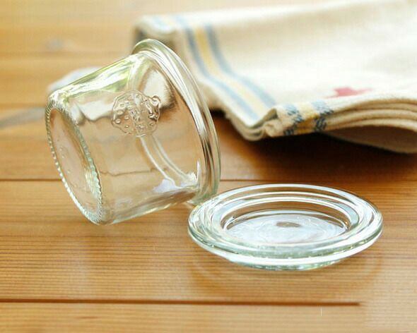 ウェック（WECK） モールド/Mold パッキン&クリップ付モールドシェイプ 80mlx6個セット