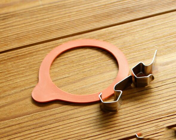 ウェック（WECK） モールド/Mold パッキン&クリップ付モールドシェイプ 80mlx6個セット