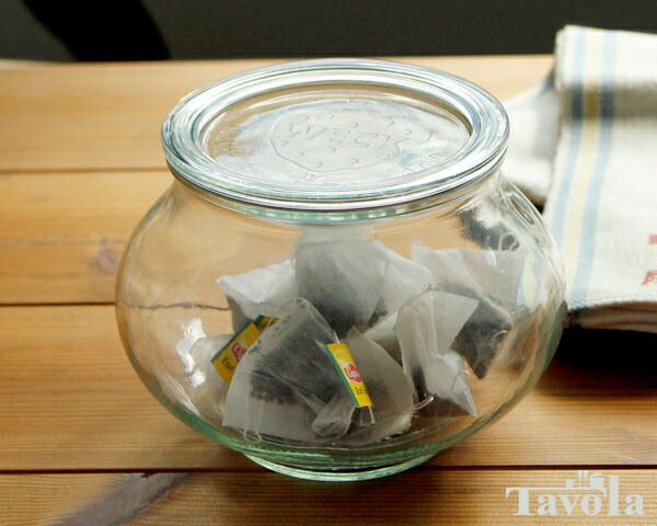 ウェック（WECK） デコ/Deco パッキン&クリップ付デコシェイプ 1.0Lx6個セット