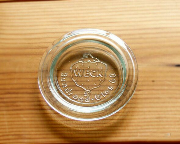 ウェック（WECK） デコ/Deco パッキン&クリップ付デコシェイプ 200mlx6個セット