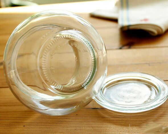 ウェック（WECK） デコ/Deco パッキン&クリップ付デコシェイプ 550mlx6個セット