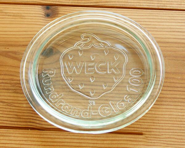 ウェック（WECK） ストレート/Straight パッキン&クリップ付ストレートシェイプ 550mlx6個セット