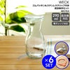 ウェック（WECK） ジュースジャー/Juice パッキン&クリップ付ジュースジャー 290mlx6個セット
