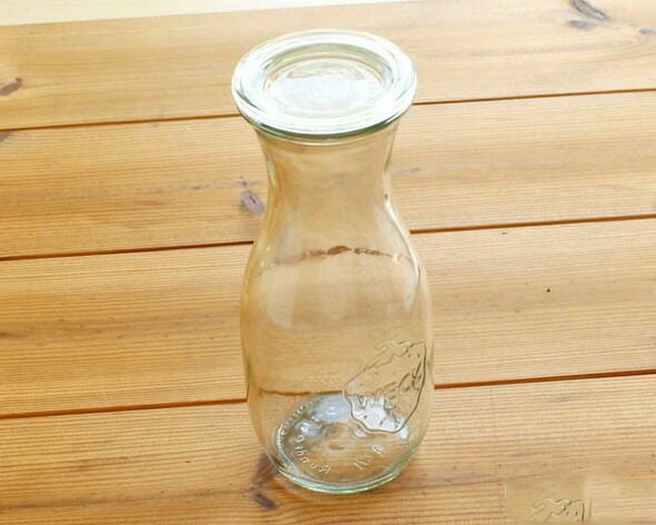 ウェック（WECK） ジュースジャー/Juice パッキン&クリップ付ジュースジャー 530mlx6個セット