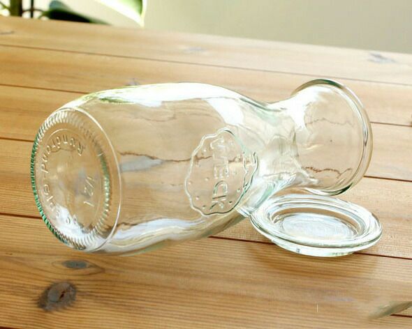 ウェック（WECK） ジュースジャー/Juice パッキン&クリップ付ジュースジャー 530mlx6個セット