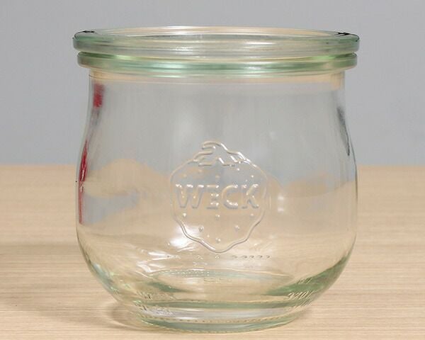 ウェック（WECK） チューリップ/Tulip パッキン&クリップ付チューリップシェイプ 370mlx6個セット