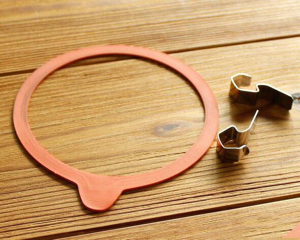 ウェック（WECK） チューリップ/Tulip パッキン&クリップ付チューリップシェイプ 370mlx6個セット