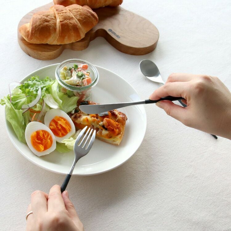 クチポール（Cutipol） ミオ/MIO デザート6点セット 化粧箱付 ブラック