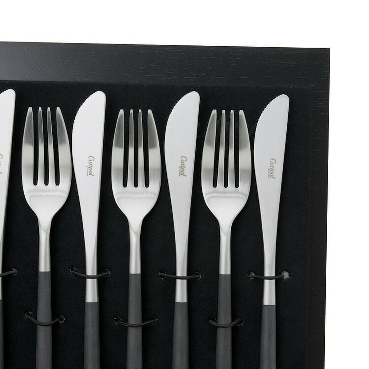 クチポール（Cutipol） ミオ/MIO ディナー24点セット ブラック