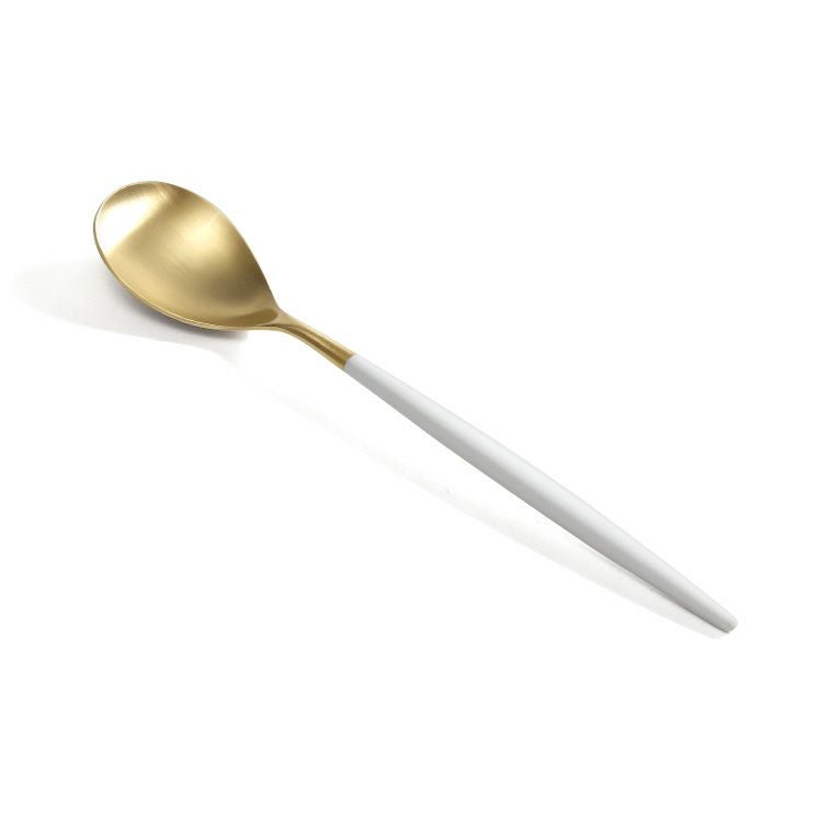 クチポール（Cutipol） ミオ/MIO ディナー3点セット ホワイトマットゴールド