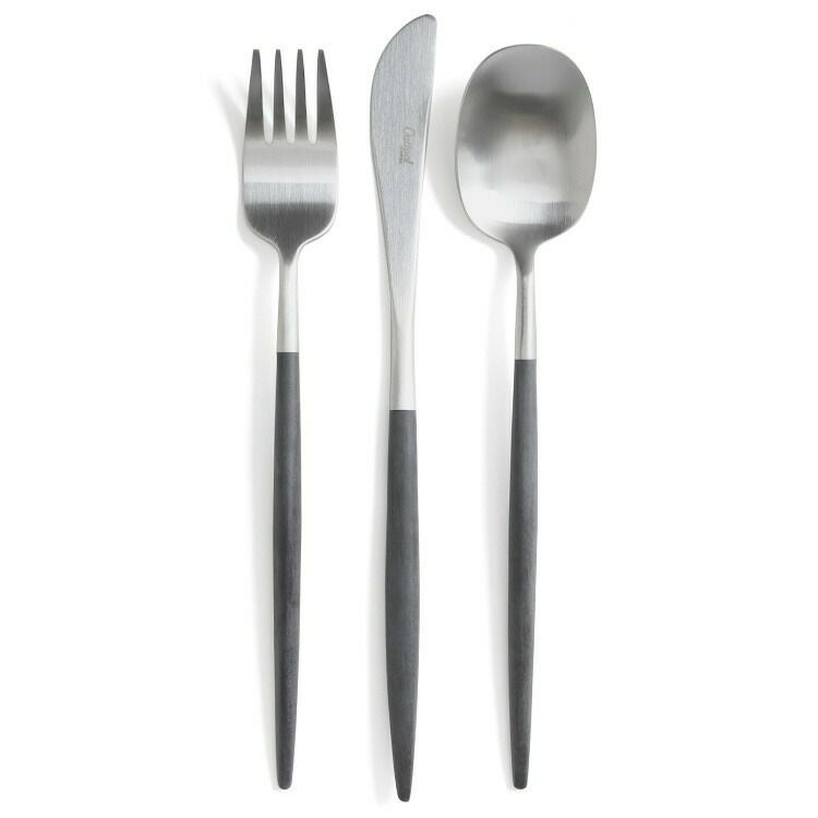 クチポール（Cutipol） ナウ/NAU ディナー3点セット ブラック