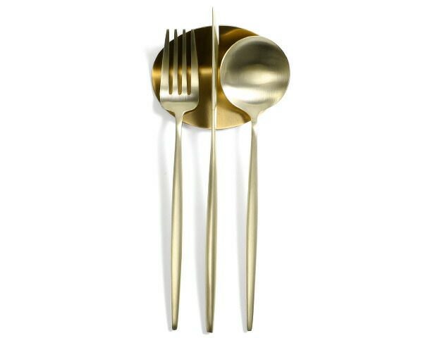 クチポール（Cutipol） ムーンマット/MOON MATT ディナー8点セット 化粧箱付 シャンパン