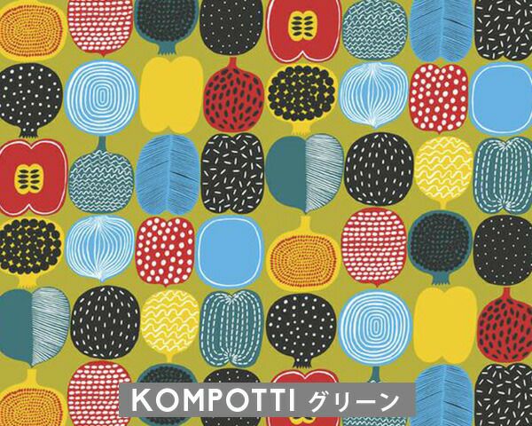 マリメッコ（marimekko） コンポッティ/KOMPOTTI 壁紙 幅53cm Marimekko4（限定シリーズ）