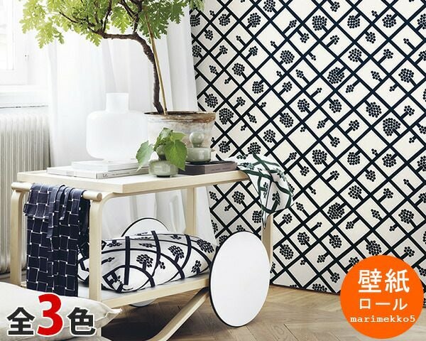 マリメッコ(marimekko) スパルイェ/SPALJE 壁紙 幅70cm Marimekko5 マリメッコ(marimekko) スパルイェ/SPALJE 壁紙 幅70cm Marimekko5
