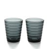 イッタラ（iittala） アイノアアルト/Aino Aalto タンブラー 220ml ペア ダークグレー