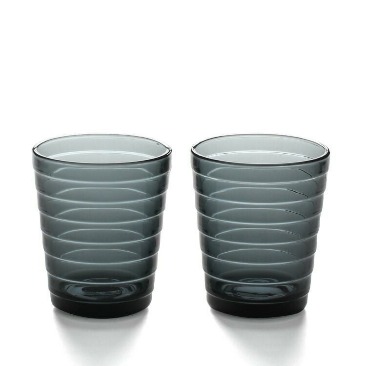 イッタラ（iittala） アイノアアルト/Aino Aalto タンブラー 220ml ペア ダークグレー