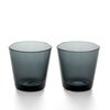 イッタラ（iittala） カルティオ/Kartio タンブラー 210ml ペア ダークグレー