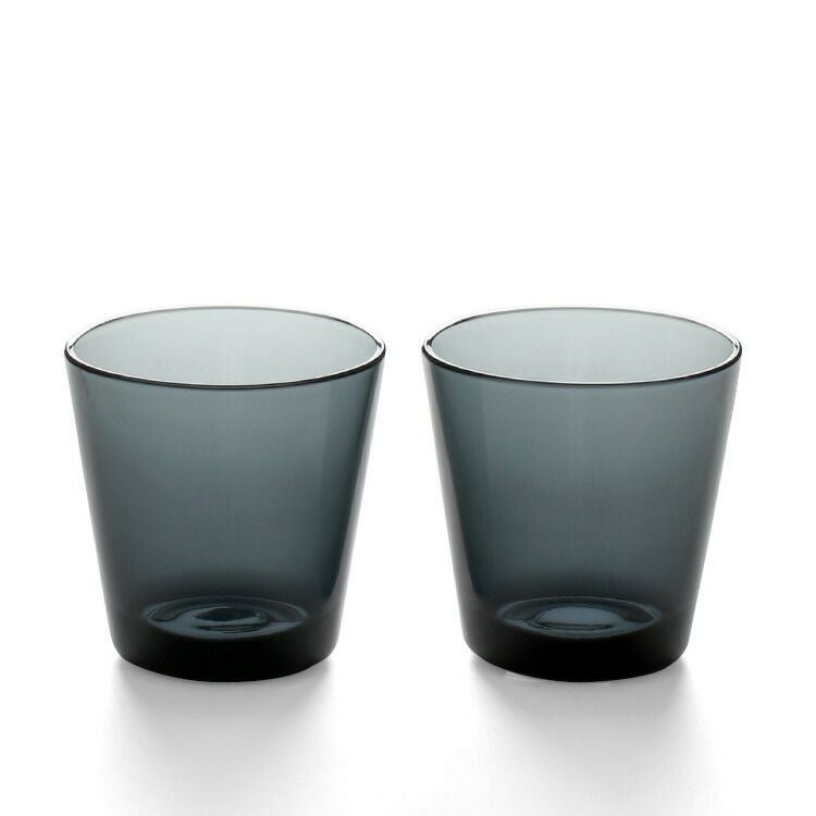 イッタラ（iittala） カルティオ/Kartio タンブラー 210ml ペア ダークグレー
