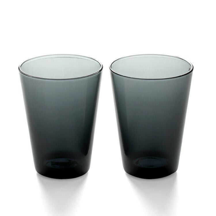 イッタラ（iittala） カルティオ/Kartio ハイボール 400ml ペア ダークグレー