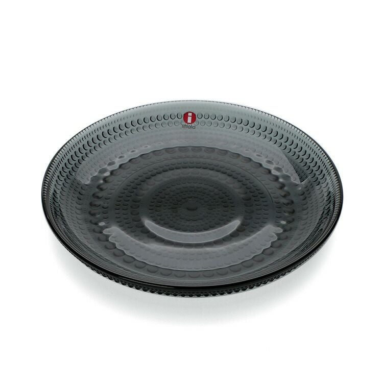 イッタラ（iittala） カステヘルミ/Kastehelmi プレート 17cm ダークグレー